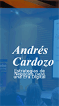 Mobile Screenshot of andrescardozo.com